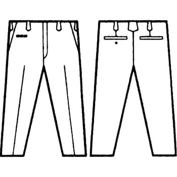 760 綿100%パンツ(秋冬用) 自重堂