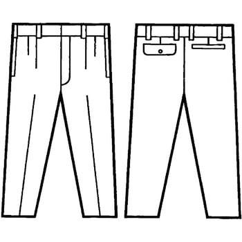 30001 形態安定ツータックパンツ(秋冬用) 自重堂