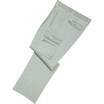 30102 綿100%形態安定ツータックカーゴパンツ(秋冬用) 自重堂