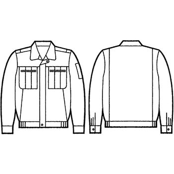 30200 綿100%ブルゾン(秋冬用) 自重堂