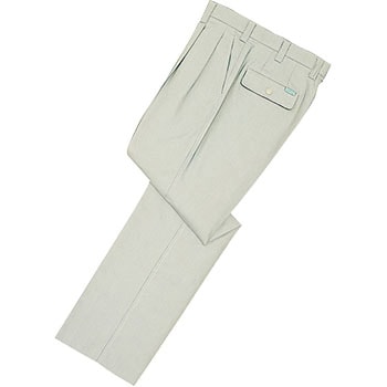 44501 製品制電ストレッチツータックパンツ(春夏用) 自重堂
