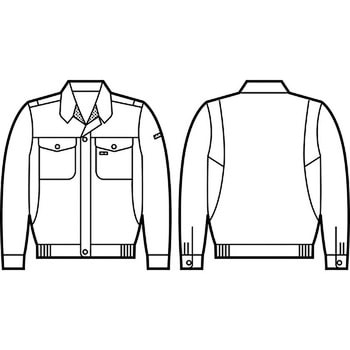 41400 吸湿発熱ブルゾン(秋冬用) 自重堂