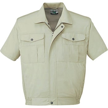 46110 エコ半袖ブルゾン(春夏用) - 自重堂