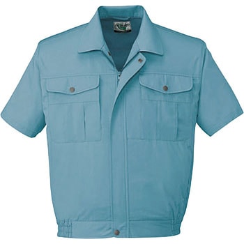 46110 エコ半袖ブルゾン(春夏用) - 自重堂