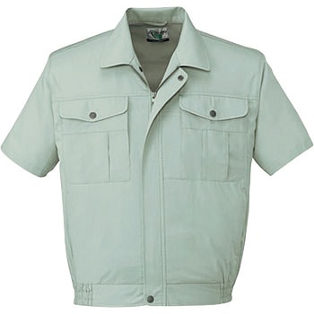 46110 エコ半袖ブルゾン(春夏用) - 自重堂