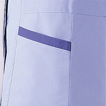 46825 エコ製品制電長袖スモック(春夏用) 自重堂