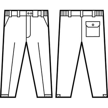 48411 エコ製品制電防寒パンツ 自重堂