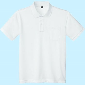 85814 吸汗速乾半袖ポロシャツ 自重堂