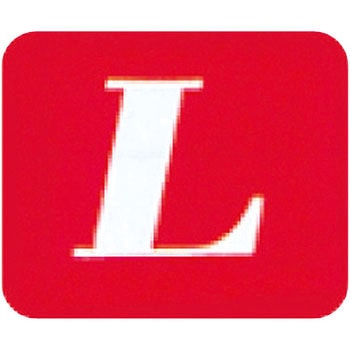 L赤 サイズラベル 信和 31316103