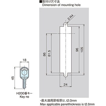 平面ハンドル ホシモト
