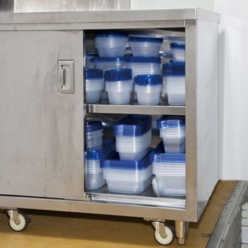 丸型小 ジップロック(R)コンテナー 1パック(4個) 旭化成ホーム