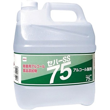 コロナウィルスセハーＳＳ 75 4L 3本 除菌用アルコール