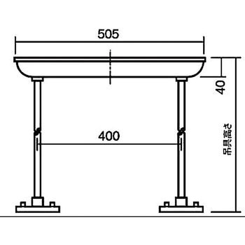 LED 蛍光灯器具用オプション パイプ吊具 - Panasonic(パナソニック)