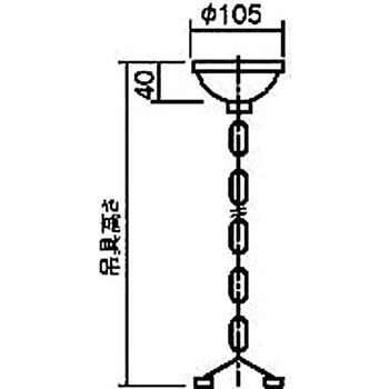 LED 蛍光灯器具用オプション パイプ吊具 - Panasonic(パナソニック)