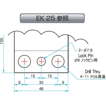 サポートユニット 固定側角形(ブロック型) SUNGIL(ソンイル)