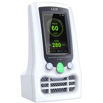 粒子質量濃度検出器 DT-968(PM2.5/PM10/HCHO/CO2/温度/湿度) CEM