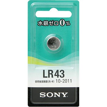 LR43-ECO アルカリボタン電池 SONY 89466824
