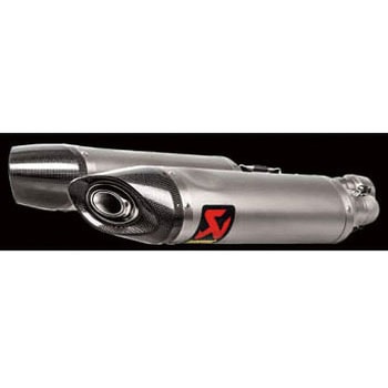 [E4仕様]スリップオンマフラー(S/O) チタン AKRAPOVIC (アクラポビッチ)