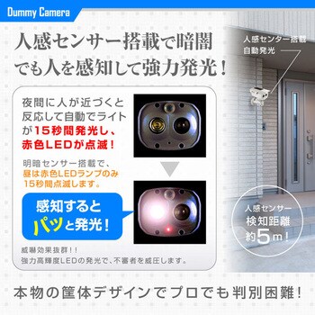 オンサプライ(OnSUPPLY) OS-173F ダミーカメラ 人感検知ソーラーバッテリー付 オンスクエア