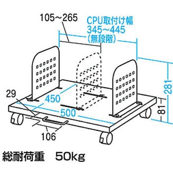 CPUスタンド サンワサプライ 【通販モノタロウ】