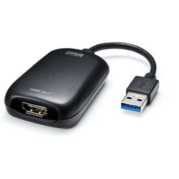 USB-CVU3HD1 USB3.0-HDMIディスプレイアダプタ 1個 サンワサプライ