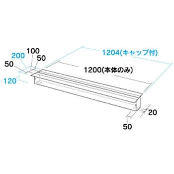 ケーブルボックス(対面用) サンワサプライ 【通販モノタロウ】