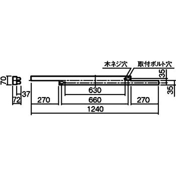 直管LED搭載ベースライト 建築化照明器具 Panasonic(パナソニック)