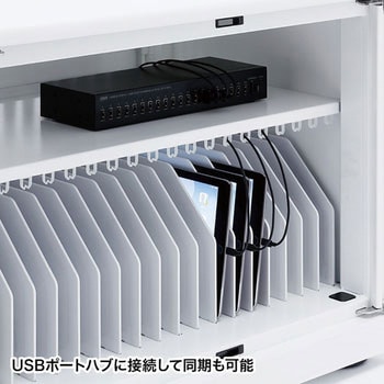 タブレット収納キャビネット サンワサプライ