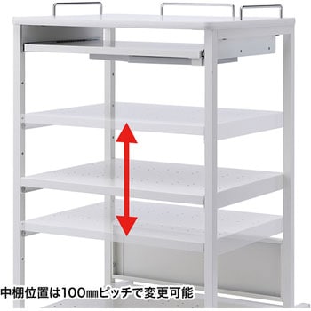 移動式機器設置カート サンワサプライ