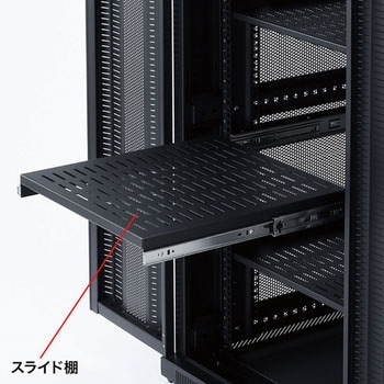 観音扉19インチマウントサーバーラック サンワサプライ
