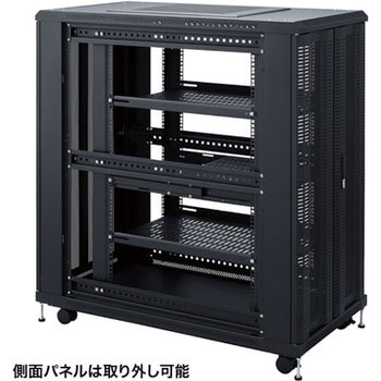 観音扉19インチマウントサーバーラック サンワサプライ
