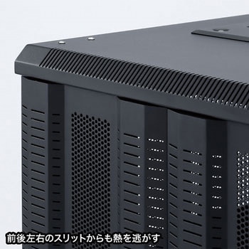 観音扉19インチマウントサーバーラック サンワサプライ