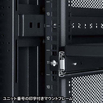 観音扉19インチマウントサーバーラック サンワサプライ