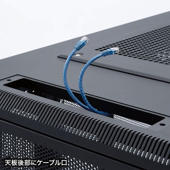 観音扉19インチマウントサーバーラック サンワサプライ