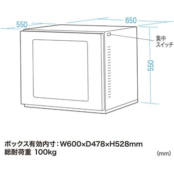 防塵ラック サンワサプライ