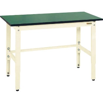 軽量高さ調整作業台(TKK9/200kg/改正RoHS10対応サカエリューム天板/H900～1100) サカエ