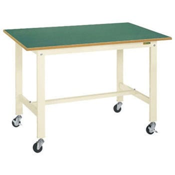 軽量作業台(KKタイプ/耐荷重200kg/サカエリューム天板/キャスター付) サカエ