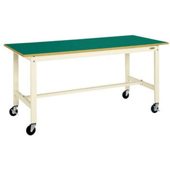 軽量作業台(KKタイプ/耐荷重200kg/サカエリューム天板/キャスター付) サカエ