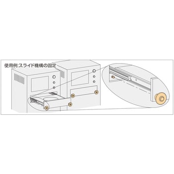 QCOW0616-10SUS ワンウェイクランパー 1個 イマオコーポレーション