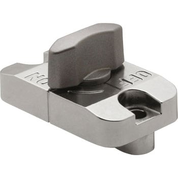 イマオコーポレーション 角鋼スライドロック（金属ノブ） QCSQ1616-S