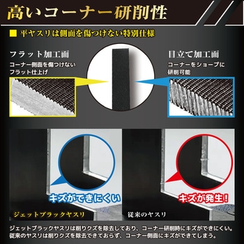 ヤスリ中目タイプ(ジェットブラック) エンジニア