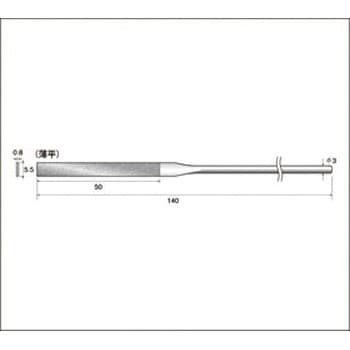ダイヤモンドヤスリ NSK(ナカニシ)