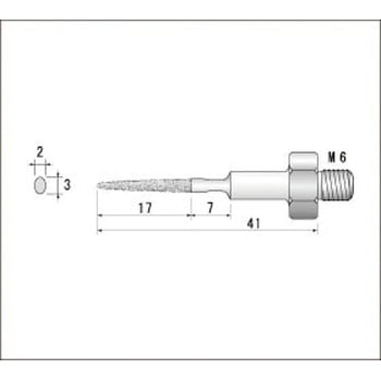 電着ダイヤモンドヤスリ NSK(ナカニシ)