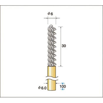 インサイドブラシ(砥粒入りナイロン) NSK(ナカニシ)