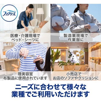 【大容量】ファブリーズ 業務用 除菌 消臭 スプレー 布用 消臭剤 詰め替え 10L P&Gプロフェッショナル P&G