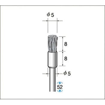 ダイヤ入りナイロンブラシ NSK(ナカニシ)