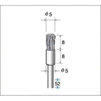 ダイヤ入りナイロンブラシ NSK(ナカニシ)