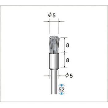 ダイヤ入りナイロンブラシ NSK(ナカニシ)