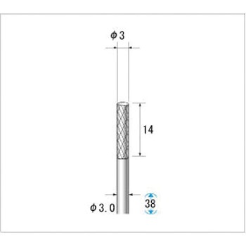 逆回転用超硬カッター NSK(ナカニシ)