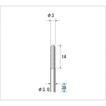 逆回転用超硬カッター NSK(ナカニシ)
